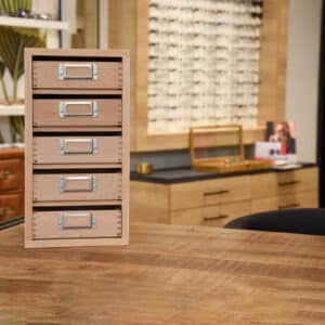 Meubles de rangement à tiroirs pour lunettes Boxop